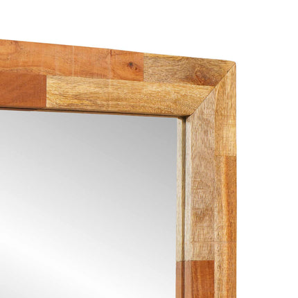 Badrumsspegel Artisan Ek 50 x 70 x 2,5 cm Massivt mangoträ