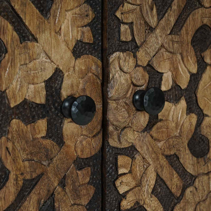 Förvaringsskåp Brun 60 x 33,5 x 75 cm Massivt mangoträ