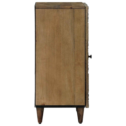 Sideboard med lagring Brun 40 x 33,5 x 75 cm Massivt mangoträ