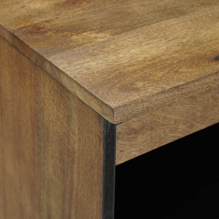 Sideboard med lagring Brun 60 x 33,5 x 75 cm Massivt mangoträ