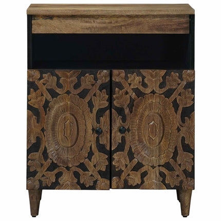 Sideboard med lagring Brun 60 x 33,5 x 75 cm Massivt mangoträ