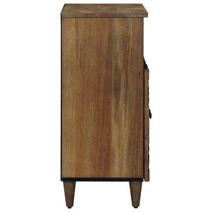 Sideboard med lagring Brun 60 x 33,5 x 75 cm Massivt mangoträ