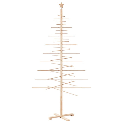 Julgran i trä 210 cm massiv furu