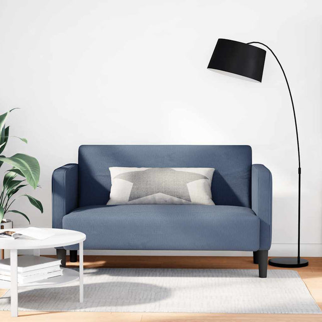 Loveseat Soffa 109 Cm Manchestertyg