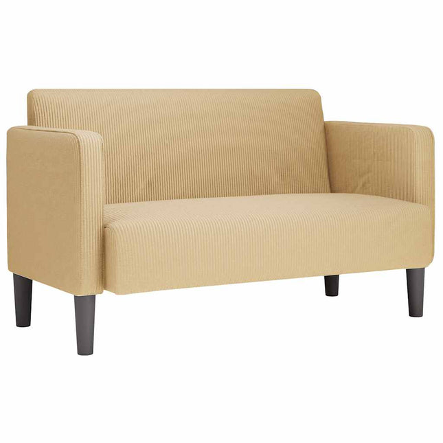Loveseat Soffa 109 Cm Manchestertyg