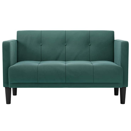 Loveseat Soffa 111 Cm Sammet