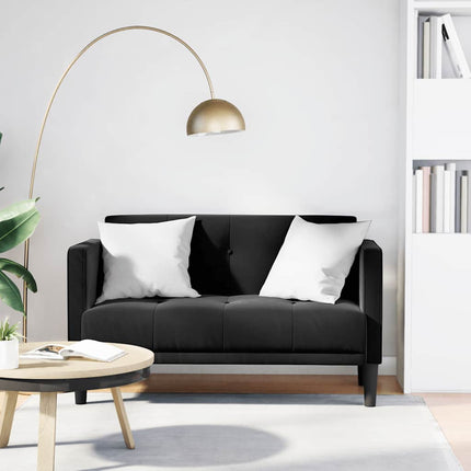 Loveseat Soffa 111 Cm Sammet