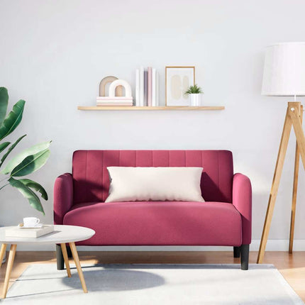 Loveseat Soffa 109 Cm Sammet