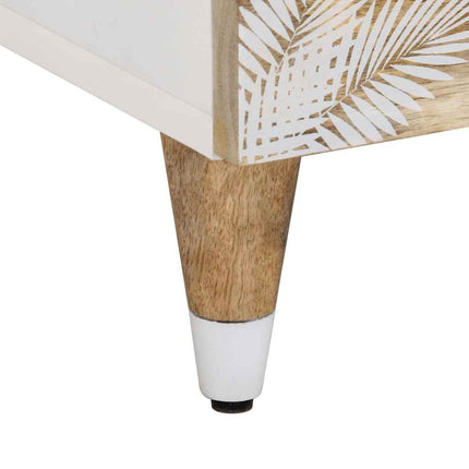 Soffbord 80X50X40 Cm Massivt Mangoträ