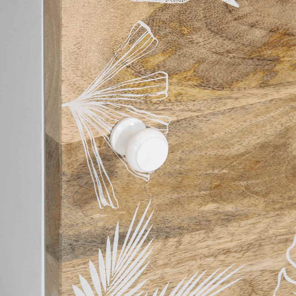 Soffbord 100X54X40 Cm Massivt Mangoträ