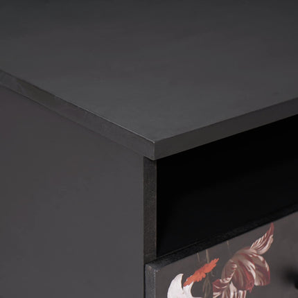 Kaffeebord Flerfärgsdesign 80 x 54 x 40 cm Massivt mangoträ