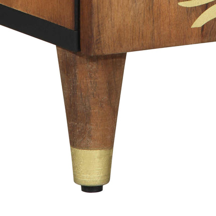 Sideboard Brun 60 x 33 x 75 cm Massivt mangoträ