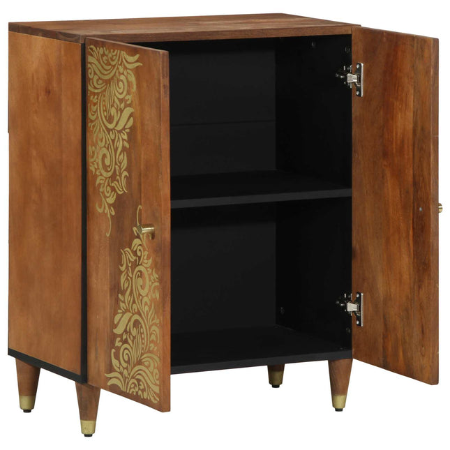 Sideboard Brun 60 x 33 x 75 cm Massivt mangoträ