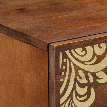 Sideboard Brun 60 x 33 x 75 cm Massivt mangoträ