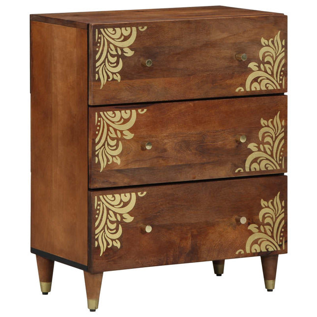 Sideboard Brun 60 x 33 x 75 cm Massivt mangoträ