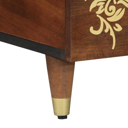 Kaffeebord Honung brun 100 x 54 x 40 cm Massivt mangoträ