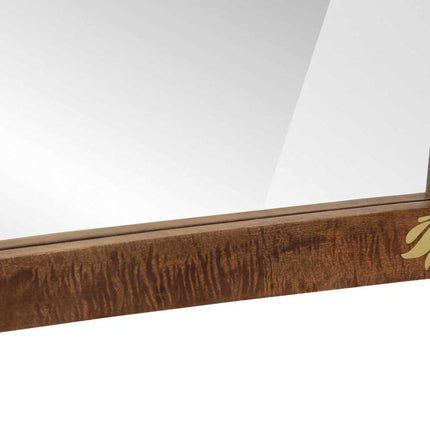 Badrumsspegel med spegel Honung brun 70 x 50 x 2,5 cm