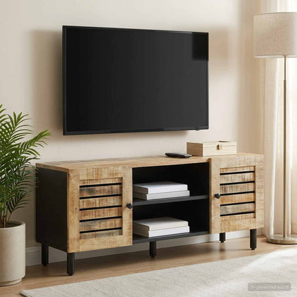 Förvaringsskåp Naturlig 105 x 33 x 46 cm Massivt mangoträ