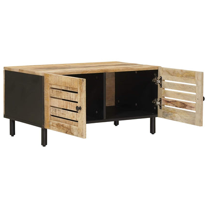 Kaffeebord Naturlig 80 x 50 x 40 cm Massivt mangoträ