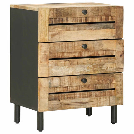 Sängbord Naturlig 50 x 33 x 62 cm Massivt mangoträ