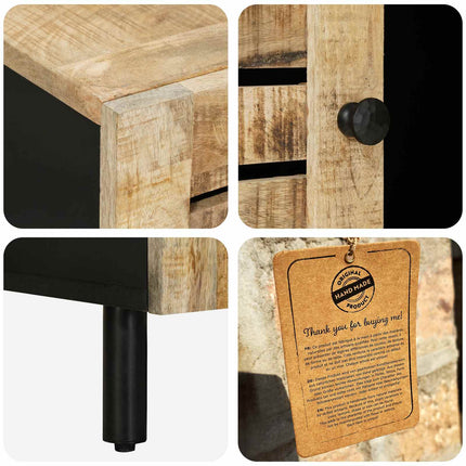 Kaffeebord Naturlig 100 x 54 x 40 cm Massivt mangoträ