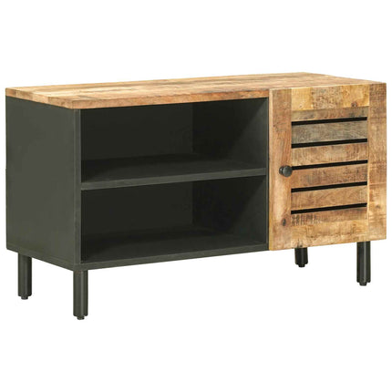 Förvaringsskåp Naturlig 80 x 33 x 46 cm Massivt mangoträ