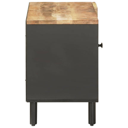 Förvaringsskåp Naturlig 80 x 33 x 46 cm Massivt mangoträ