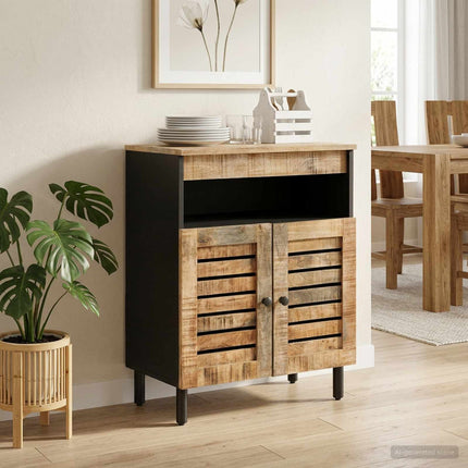 Förvaringsskåp Naturlig 60 x 33 x 75 cm Massivt mangoträ