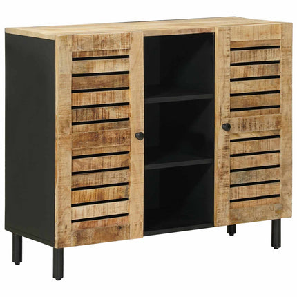 Förvaringsskåp Naturlig 90 x 33 x 75 cm Massivt mangoträ