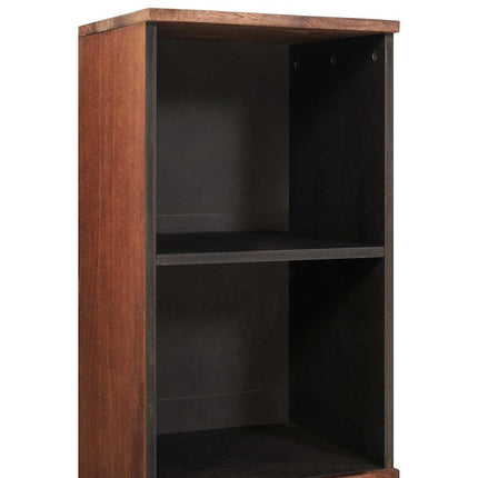 Sideboard med låda Brun 38 x 33,5 x 160 cm Massivt mangoträ