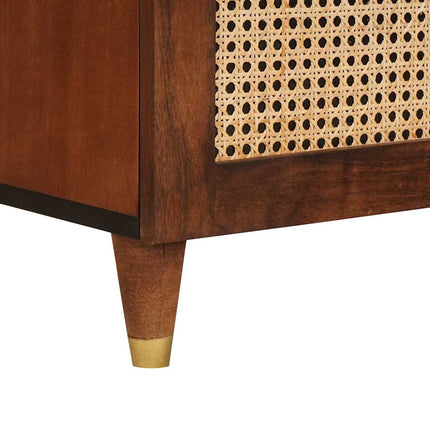 Sideboard Brun 80 x 33,5 x 75 cm Massivt mangoträ