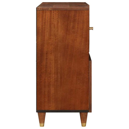 Sideboard Brun 80 x 33,5 x 75 cm Massivt mangoträ