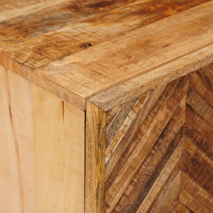 Sängbord Brun 40 x 33,5 x 46 cm Massivt mangoträ