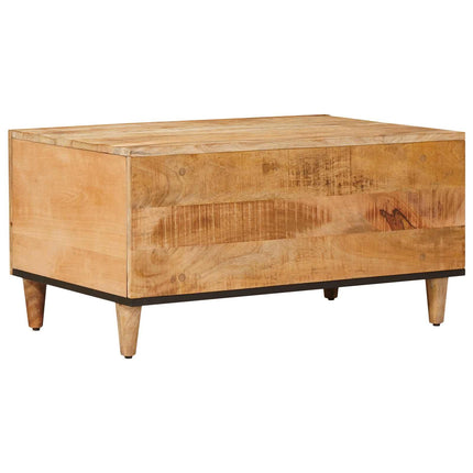 Kaffeebord Brun 80 x 50 x 40 cm Massivt mangoträ