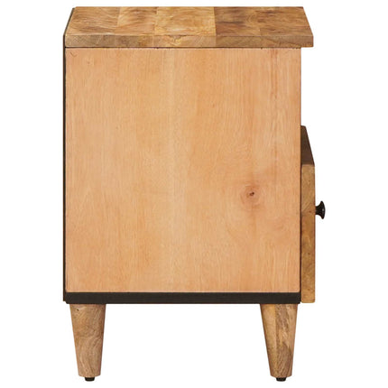 Sängbord 2 pcs Brun 50 x 33 x 60 cm Massivt mangoträ