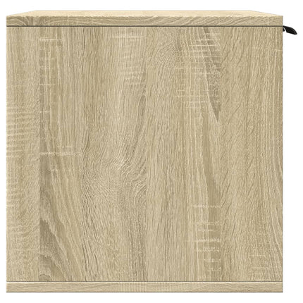Skåp för kattlåda sonoma-ek 80x50x45 cm konstruerat trä