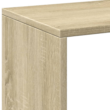 Bokhylla/Rumsavdelare sonoma-ek 102x29x103,5 cm konstruerat trä