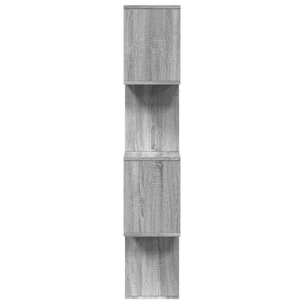 Bokhylla/Rumsavdelare 4 hyllplan 70x24x129 cm konstruerat trä