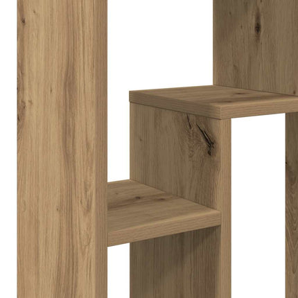 Bokhylla ek 63x20x90 cm konstruerat trä