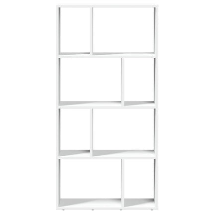 Bokhylla vit 60x20x120,5 cm konstruerat trä