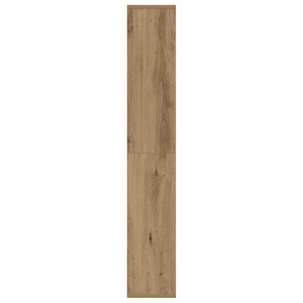 Bokhylla ek 60x20x120,5 cm konstruerat trä
