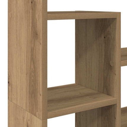 Bokhylla ek 72x20x120,5 cm konstruerat trä