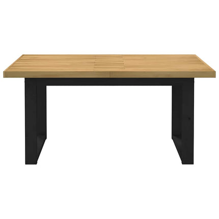 Matbord NOAIN U-formade ben 160x90x75 cm massiv furu