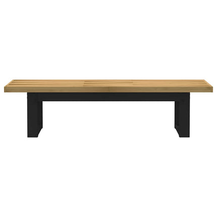 Matsalsbänk NOAIN U-formade ben 180x40x45 cm massiv furu