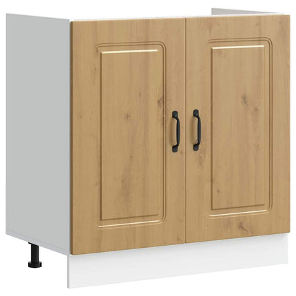 Köksskåp Kalmar Artisan Ek 80 x 46 x 81,5 cm Konstruerat trä