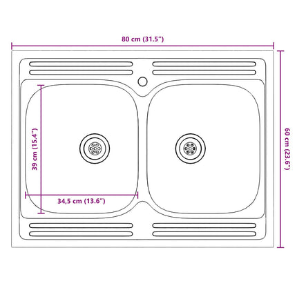 Diskbänksskåp med dörr Lucca 2 pcs Gammalt trä Konstruerat trä