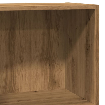 Bokhylla ek 40x24x76 cm konstruerat trä