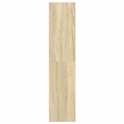 Bokhylla sonoma-ek 60x24x109 cm konstruerat trä