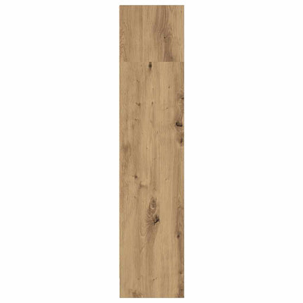 Bokhylla ek 80x24x109 cm konstruerat trä