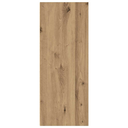 Bokhylla ek 40x30x77 cm konstruerat trä